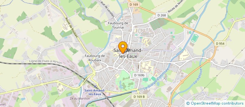 localisation de l'entreprise AUDIT EXPERT  VALENCIENNES