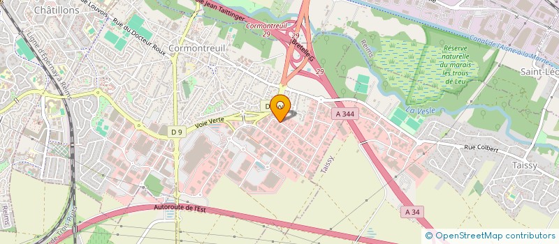 localisation de l'entreprise AUDIT EXPERTISE ASSOCIES  CORMONTREUIL