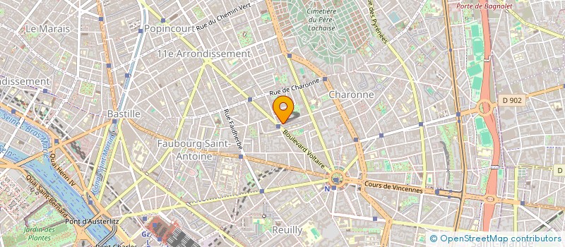 localisation de l'entreprise AUDIT EXPERTISE CHHUAN  PARIS