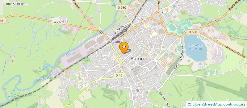 localisation de l'entreprise AUDIT EXPERTISE-COMPTABLE CONSEIL 2 à AUTUN