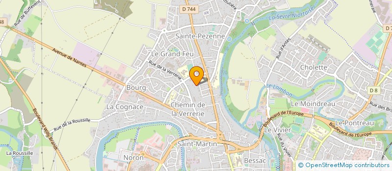 localisation de l'entreprise AUDIT EXPERTISE COMPTABLE DES 2 SEVRES  NIORT