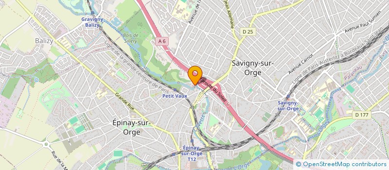 localisation de l'entreprise AUDIT EXPERTISE COMPTABLE HOLDING à EPINAY-SUR-ORGE