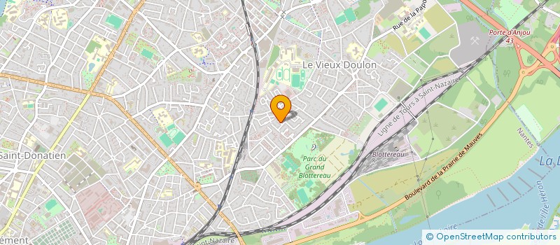 localisation de l'entreprise AUDIT EXPERTISE PIERRE MARCHAIS  NANTES
