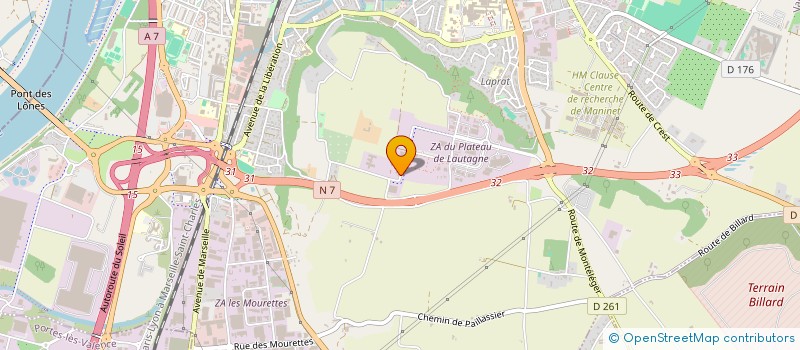 localisation de l'entreprise AUDIT FINANCE ET STRATEGIE  VALENCE