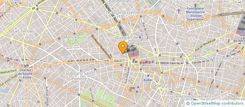 localisation de l'entreprise AUDIT FINANCE PIERRE VIVIER  PARIS