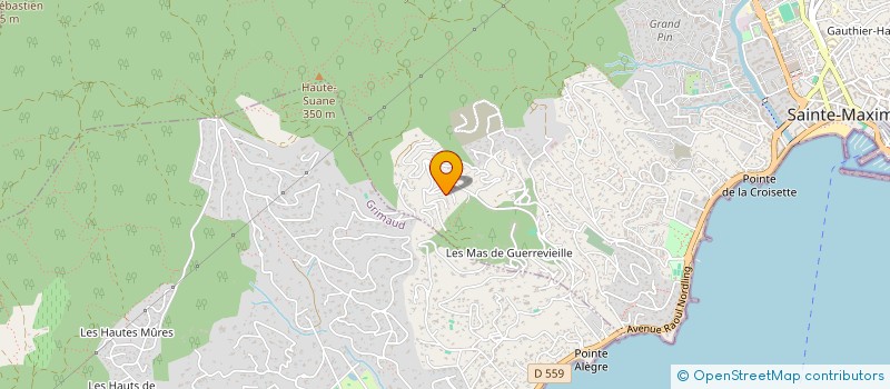 localisation de l'entreprise AUDIT FINANCIERE VAROISE ENTREPRISES  SAINTE-MAXIME