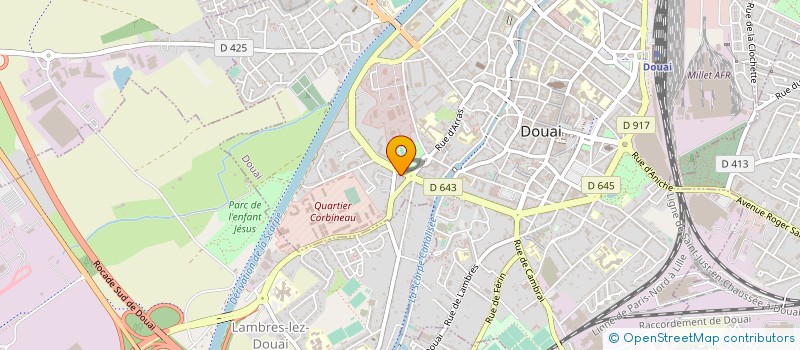 localisation de l'entreprise AUDIT GAYANT  DOUAI