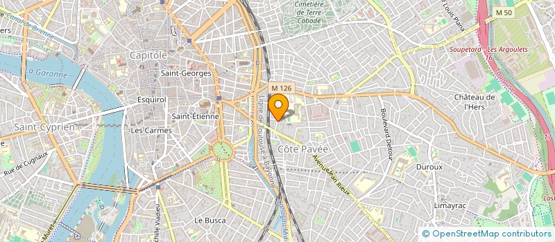 localisation de l'entreprise AUDIT GESTION FINANCE INVESTISSEMENT CONSEIL STRATEGIE  TOULOUSE