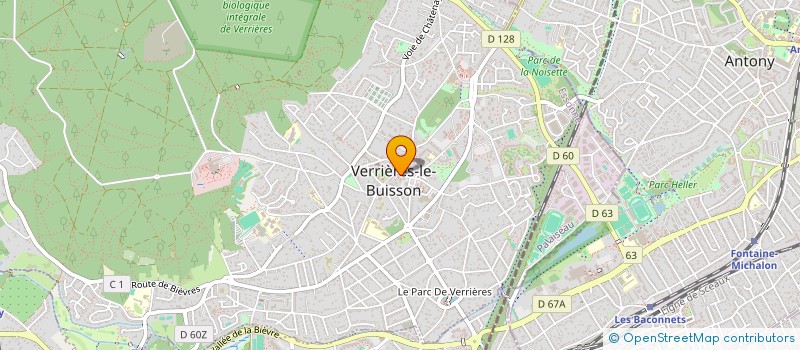 localisation de l'entreprise AUDIT-HOME.FR à VERRIERES-LE-BUISSON