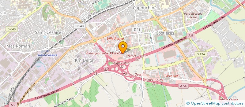 localisation de l'entreprise AUDIT IMMO PATRIMOINE CONSULTANT à NIMES