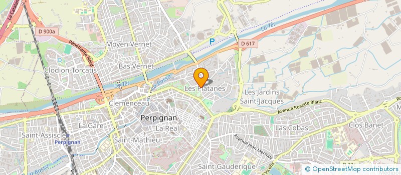 localisation de l'entreprise AUDIT IMMOBILIER CONSULTANT  PERPIGNAN