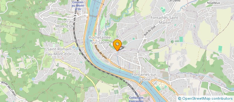 localisation de l'entreprise AUDIT J.C.  FONTAINES-SAINT-MARTIN