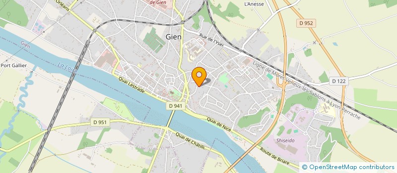 localisation de l'entreprise AUDIT LDC à GIEN