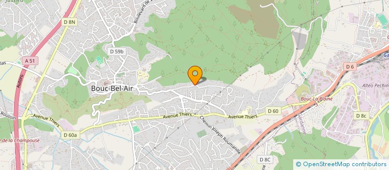 localisation de l'entreprise AUDIT LEGAL FINANCE GESTION EXPERTISE à BOUC-BEL-AIR