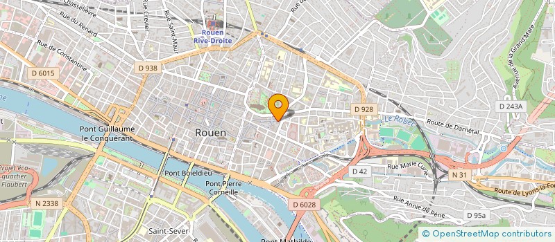 localisation de l'entreprise AUDIT LONGUEMART & ASSOCIES à ROUEN