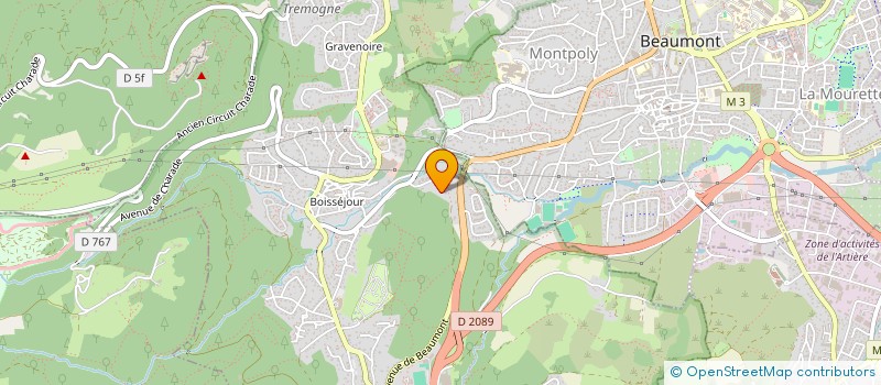 localisation de l'entreprise AUDIT MAISONNEUVE  BEAUMONT