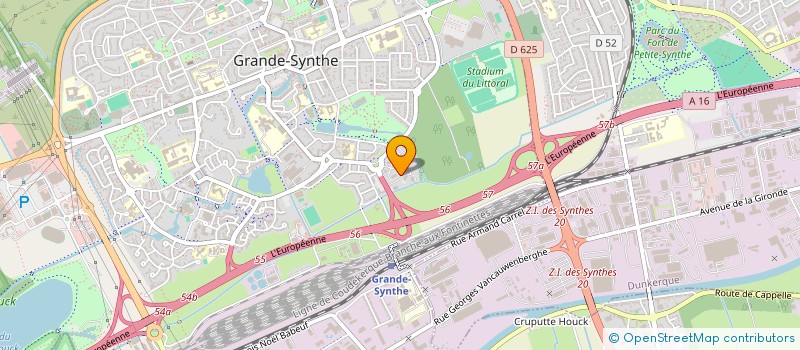 localisation de l'entreprise AUDIT MARQUET VAUTRIN à GRANDE-SYNTHE