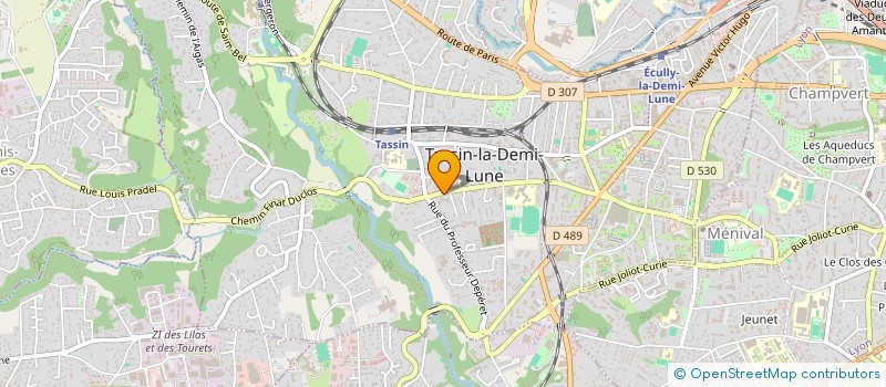 localisation de l'entreprise AUDIT MCD RHONE ALPES à TASSIN-LA-DEMI-LUNE