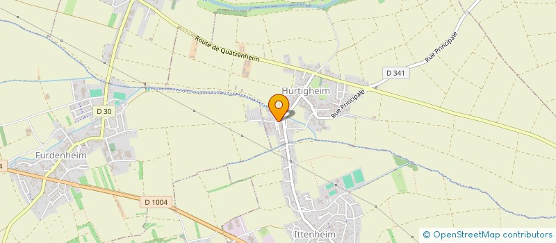localisation de l'entreprise AUDIT MEYER à HURTIGHEIM