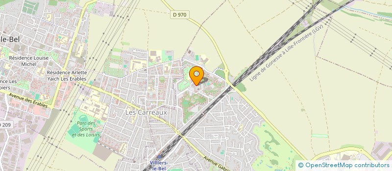 localisation de l'entreprise AUDIT PLUS  GONESSE