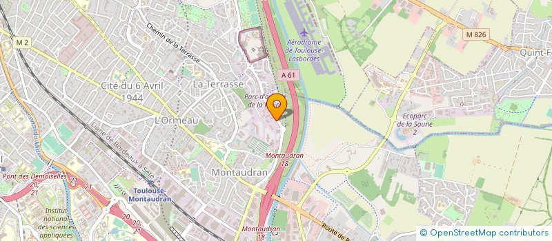 localisation de l'entreprise AUDIT PLUS CONSEIL  TOULOUSE