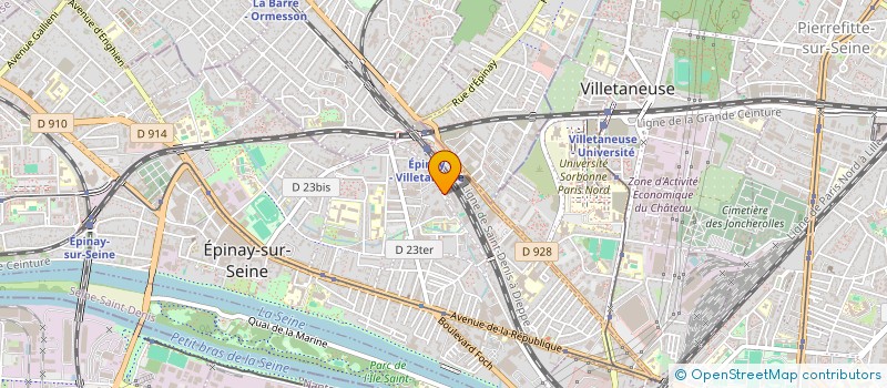 localisation de l'entreprise AUDIT PRESTIGE TELECOM  EPINAY-SUR-SEINE