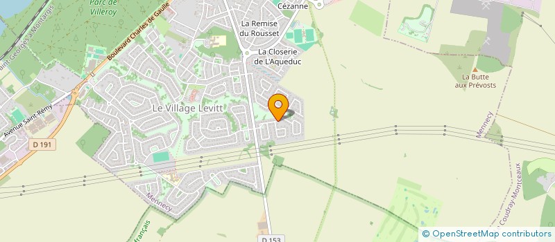 localisation de l'entreprise AUDIT PREVENTION FORMATION CONSEIL à MENNECY