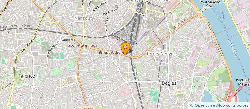 localisation de l'entreprise AUDIT PRINT à BORDEAUX