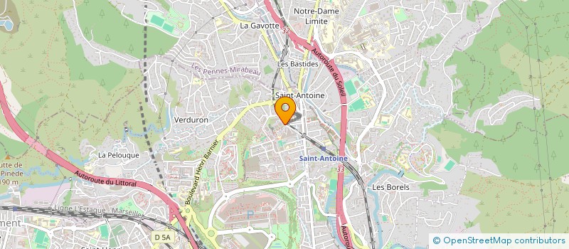 localisation de l'entreprise AUDIT PROCESS à MARSEILLE