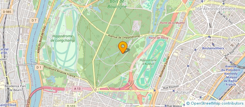 localisation de l'entreprise AUDIT QUALITE ET INSPECTION  PARIS