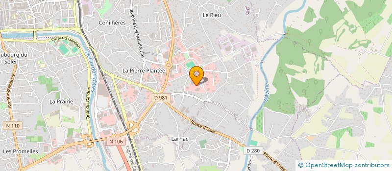 localisation de l'entreprise AUDIT RENOV OCCITANIE à ALES