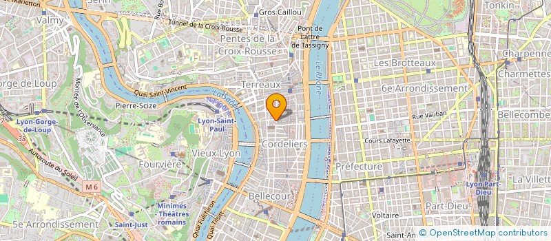 localisation de l'entreprise AUDIT ROCHE SARL à LYON 1ER