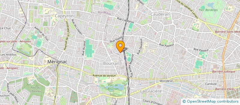 localisation de l'entreprise AUDIT SECURITE à BORDEAUX