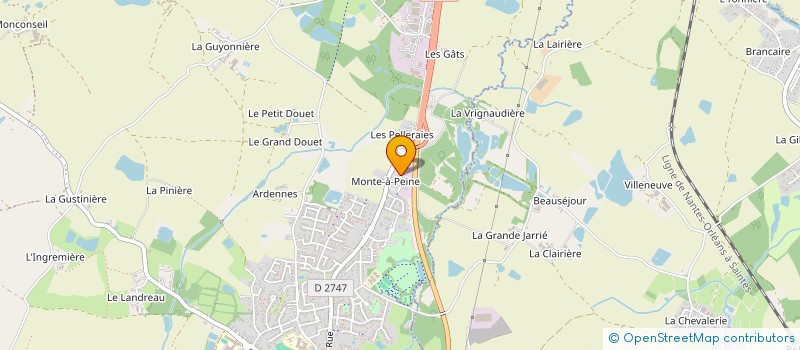 localisation de l'entreprise AUDIT SECURITE  AUBIGNY-LES CLOUZEAUX