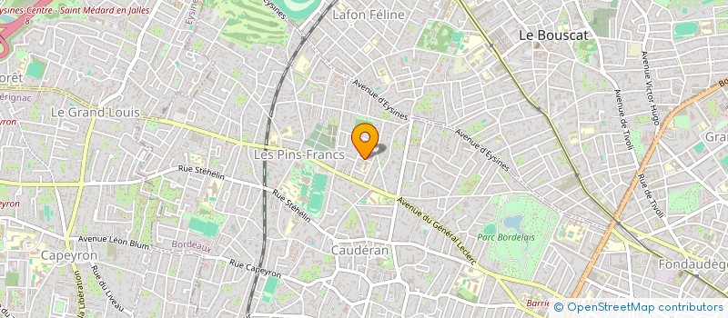 localisation de l'entreprise AUDIT SECURITE BORDEAUX AQUITAINE à BORDEAUX