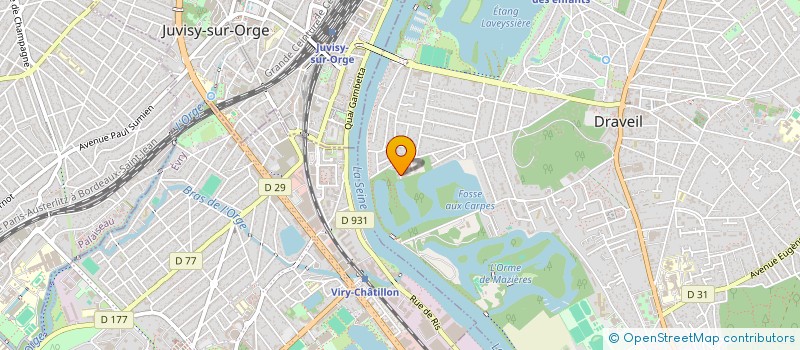 localisation de l'entreprise AUDIT SEO FR à DRAVEIL