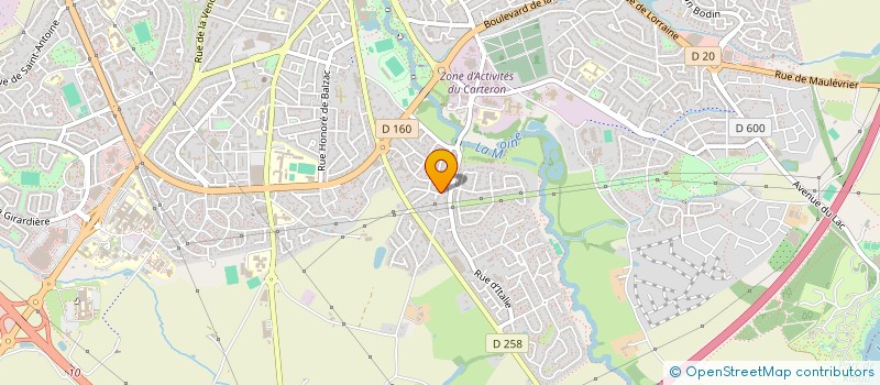 localisation de l'entreprise AUDIT SOLUTION ENVIRONNEMENT à CHOLET