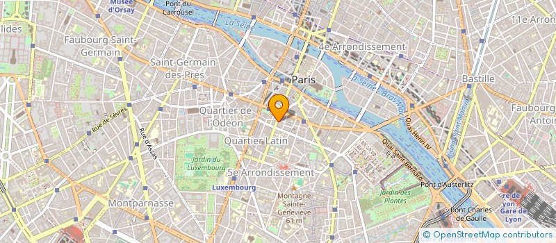 localisation de l'entreprise AUDIT TECHNIQUE à PARIS