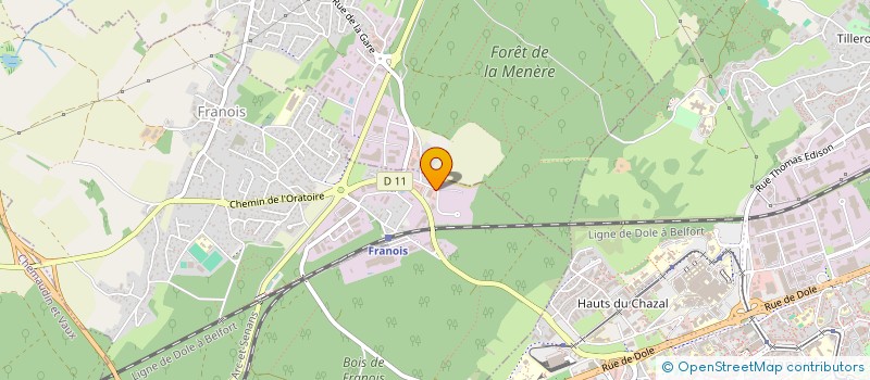 localisation de l'entreprise AUDIT-UR à FRANOIS