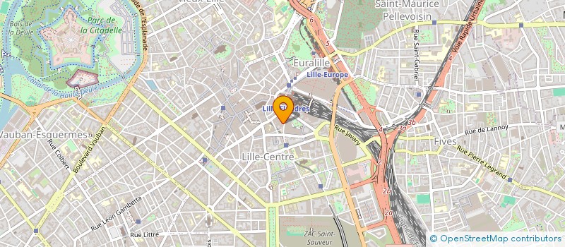 localisation de l'entreprise AUDIT VIDAL à LILLE