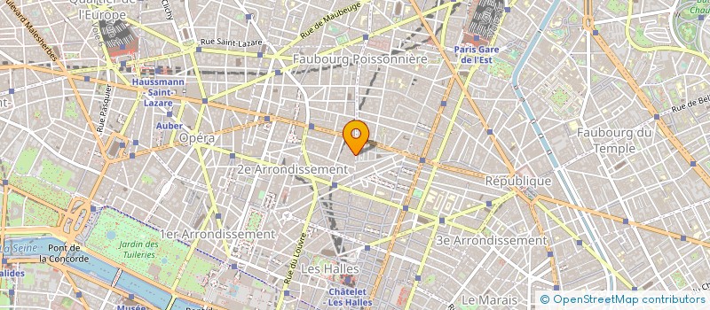 localisation de l'entreprise AUDITEC à PARIS