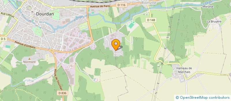 localisation de l'entreprise AUDITEC-BAT à DOURDAN