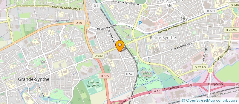 localisation de l'entreprise AUDITECH-NORD à DUNKERQUE