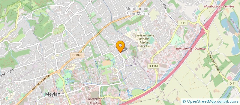 localisation de l'entreprise AUDITEURS & CONSEILS ASSOCIES SUD-EST à MEYLAN