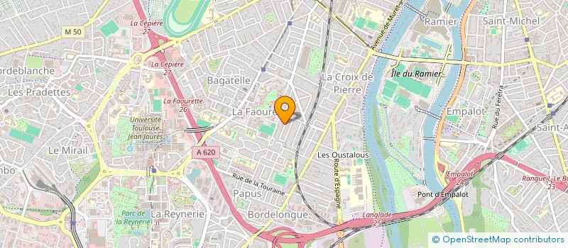 localisation de l'entreprise AUDITEURS  CONSEILS  EXPERTS ASSOCIES  TOULOUSE