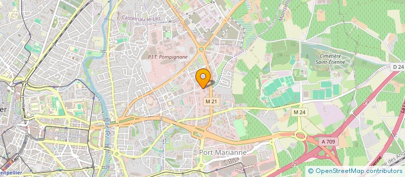 localisation de l'entreprise AUDITEURS ET CONSEILS ASSOCIES MEDITERRANEE à MONTPELLIER