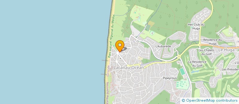 localisation de l'entreprise AUDITEXCO AUDIT EXPERTISE CONSEILS  LACANAU