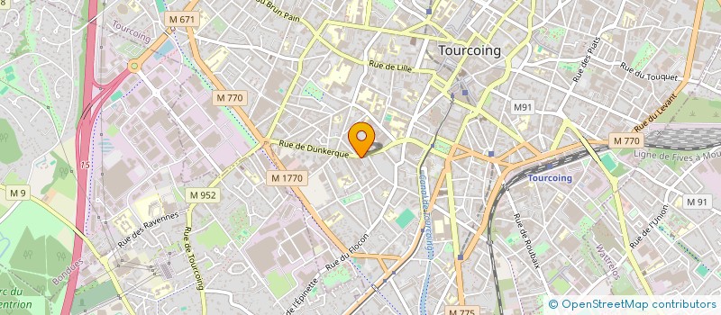 localisation de l'entreprise AUDITIAG RENO CONSEIL  TOURCOING