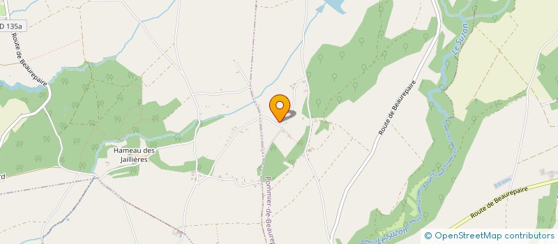 localisation de l'entreprise AUDITION  POMMIER-DE-BEAUREPAIRE