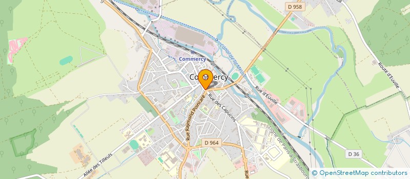 localisation de l'entreprise AUDITION A2M à COMMERCY